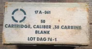 .30 carbine Blank 