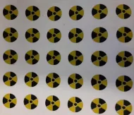 Rad Haz stickers for SUSAT sight