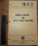FM31-21 Guerrilla warfare and SF operations 
